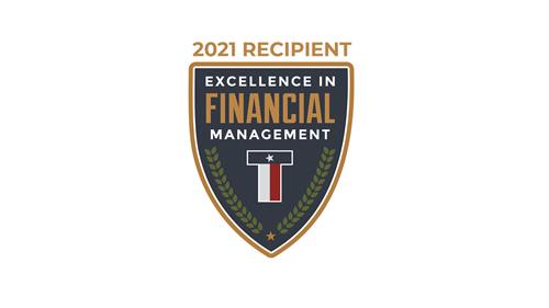 Rockwall ISD Earns the Excellence in Financial Management Award 
